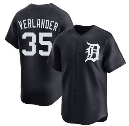Detroit Tigers #35 Justin Verlander Black RONA 2026 Limited Stitched Jersey
