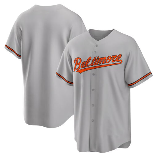 Baltimore Orioles Gray RONA Road Replica Team Jersey