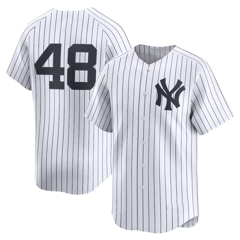New York Yankees #48 Paul Goldschmidt White RONA Home Limited Player Jersey