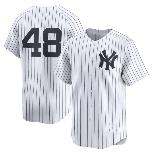 New York Yankees #48 Paul Goldschmidt White RONA Home Limited Player Jersey