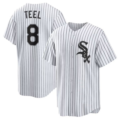 Chicago White Sox #8 Kyle Teel White RONA Home Replica Jersey