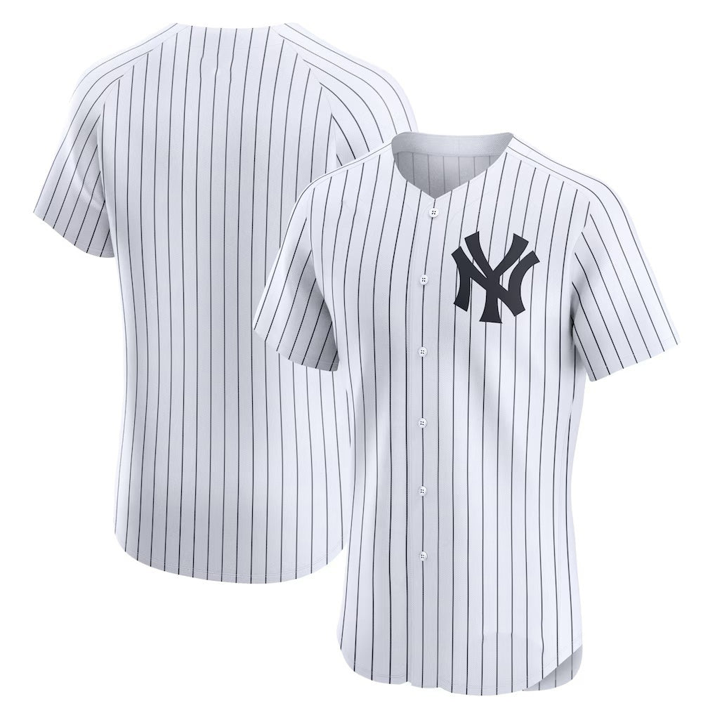 New York Yankees White RONA Home Elite Jersey