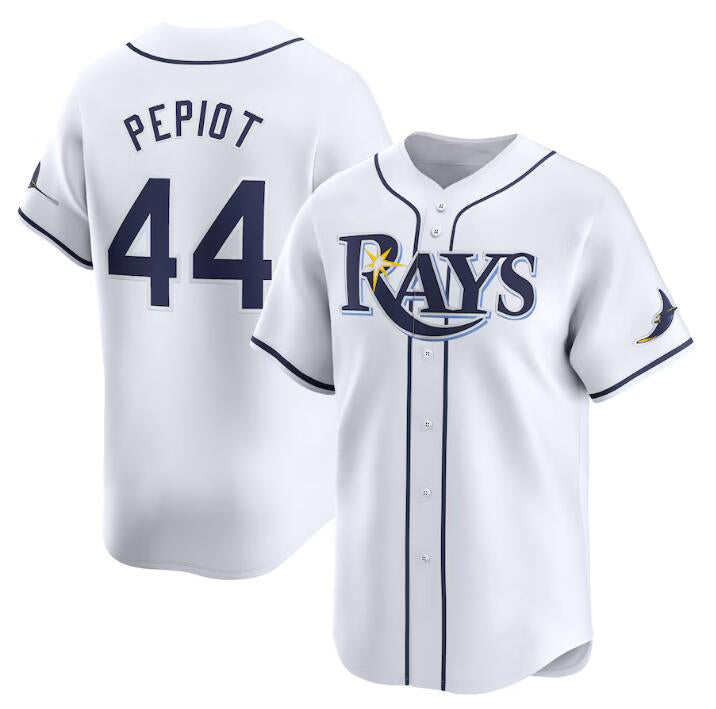 Tampa Bay Rays #44 Ryan Pepiot White RONA Home Limited Stitched Jersey