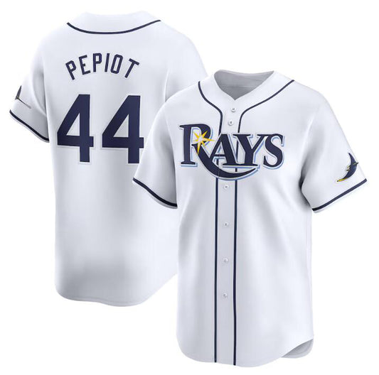 Tampa Bay Rays #44 Ryan Pepiot White RONA Home Limited Stitched Jersey