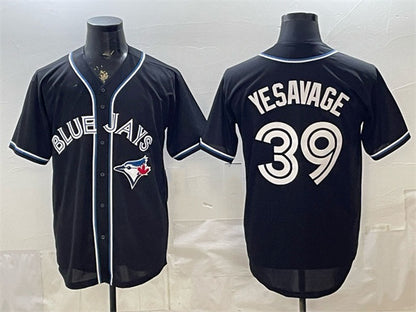 Toronto Blue Jays #39 Trey Yesavage 2026 Fashion Replica Black RONA Out Stitched Jersey